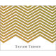 Montauk Foil Triple Thick Folded Note Cards - Raised Ink Image 3 of 3